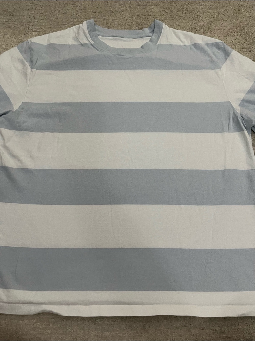 Lululemon Oversized Heavyweight Striped Tee